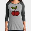 Women's Perfect Tri ® 3/4 Sleeve Raglan Thumbnail