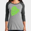 Women's Perfect Tri ® 3/4 Sleeve Raglan Thumbnail