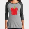 Women's Perfect Tri ® 3/4 Sleeve Raglan Thumbnail