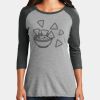 Women's Perfect Tri ® 3/4 Sleeve Raglan Thumbnail