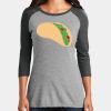 Women's Perfect Tri ® 3/4 Sleeve Raglan Thumbnail