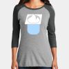 Women's Perfect Tri ® 3/4 Sleeve Raglan Thumbnail