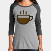 Women's Perfect Tri ® 3/4 Sleeve Raglan Thumbnail