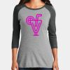 Women's Perfect Tri ® 3/4 Sleeve Raglan Thumbnail