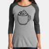 Women's Perfect Tri ® 3/4 Sleeve Raglan Thumbnail