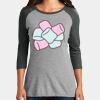 Women's Perfect Tri ® 3/4 Sleeve Raglan Thumbnail