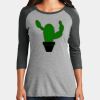 Women's Perfect Tri ® 3/4 Sleeve Raglan Thumbnail