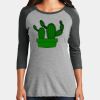 Women's Perfect Tri ® 3/4 Sleeve Raglan Thumbnail