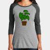 Women's Perfect Tri ® 3/4 Sleeve Raglan Thumbnail
