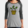Women's Perfect Tri ® 3/4 Sleeve Raglan Thumbnail