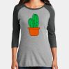 Women's Perfect Tri ® 3/4 Sleeve Raglan Thumbnail