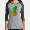 Women's Perfect Tri ® 3/4 Sleeve Raglan Thumbnail