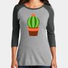Women's Perfect Tri ® 3/4 Sleeve Raglan Thumbnail