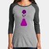 Women's Perfect Tri ® 3/4 Sleeve Raglan Thumbnail