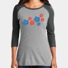 Women's Perfect Tri ® 3/4 Sleeve Raglan Thumbnail