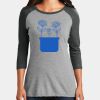 Women's Perfect Tri ® 3/4 Sleeve Raglan Thumbnail