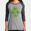 Women's Perfect Tri ® 3/4 Sleeve Raglan Thumbnail
