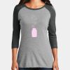 Women's Perfect Tri ® 3/4 Sleeve Raglan Thumbnail