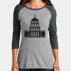 Women's Perfect Tri ® 3/4 Sleeve Raglan Thumbnail