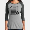 Women's Perfect Tri ® 3/4 Sleeve Raglan Thumbnail