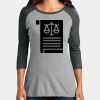 Women's Perfect Tri ® 3/4 Sleeve Raglan Thumbnail