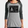 Women's Perfect Tri ® 3/4 Sleeve Raglan Thumbnail