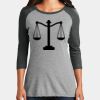 Women's Perfect Tri ® 3/4 Sleeve Raglan Thumbnail