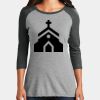 Women's Perfect Tri ® 3/4 Sleeve Raglan Thumbnail