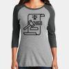 Women's Perfect Tri ® 3/4 Sleeve Raglan Thumbnail