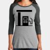 Women's Perfect Tri ® 3/4 Sleeve Raglan Thumbnail