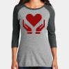 Women's Perfect Tri ® 3/4 Sleeve Raglan Thumbnail