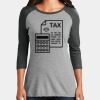Women's Perfect Tri ® 3/4 Sleeve Raglan Thumbnail