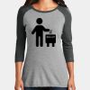 Women's Perfect Tri ® 3/4 Sleeve Raglan Thumbnail