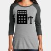 Women's Perfect Tri ® 3/4 Sleeve Raglan Thumbnail