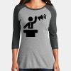 Women's Perfect Tri ® 3/4 Sleeve Raglan Thumbnail