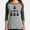 Women's Perfect Tri ® 3/4 Sleeve Raglan Thumbnail