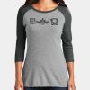 Women's Perfect Tri ® 3/4 Sleeve Raglan Thumbnail