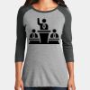 Women's Perfect Tri ® 3/4 Sleeve Raglan Thumbnail