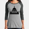Women's Perfect Tri ® 3/4 Sleeve Raglan Thumbnail
