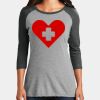 Women's Perfect Tri ® 3/4 Sleeve Raglan Thumbnail