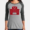 Women's Perfect Tri ® 3/4 Sleeve Raglan Thumbnail