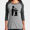 Women's Perfect Tri ® 3/4 Sleeve Raglan Thumbnail
