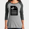 Women's Perfect Tri ® 3/4 Sleeve Raglan Thumbnail