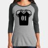 Women's Perfect Tri ® 3/4 Sleeve Raglan Thumbnail