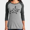 Women's Perfect Tri ® 3/4 Sleeve Raglan Thumbnail