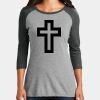 Women's Perfect Tri ® 3/4 Sleeve Raglan Thumbnail