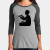 Women's Perfect Tri ® 3/4 Sleeve Raglan Thumbnail