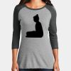 Women's Perfect Tri ® 3/4 Sleeve Raglan Thumbnail