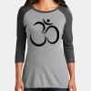 Women's Perfect Tri ® 3/4 Sleeve Raglan Thumbnail