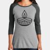 Women's Perfect Tri ® 3/4 Sleeve Raglan Thumbnail